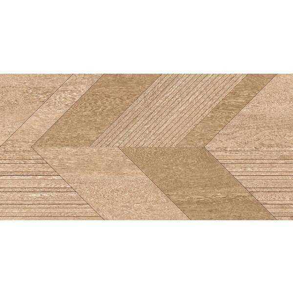 Керамограніт Almera Ceramica (Spain) Couvet Wood Art Deco 75x150 см, фото 2