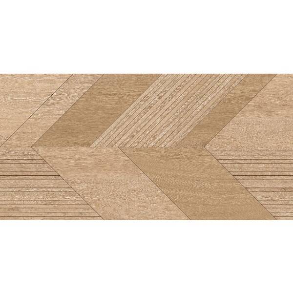 Керамограніт Almera Ceramica (Spain) Couvet Wood Art Deco 75x150 см, фото 5