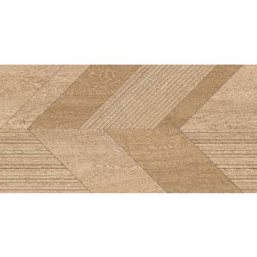 Керамограніт Almera Ceramica (Spain) Couvet Wood Art Deco 75x150 см, фото 4