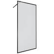 Душевое ограждение Walk-In Devit Style DS80200B 80x200 см, профиль черный мат, фото 1