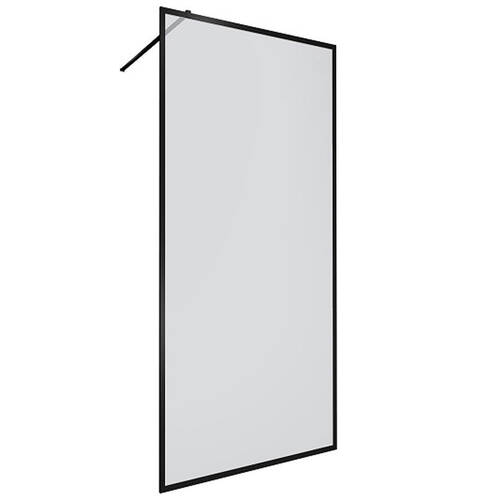Душевое ограждение Walk-In Devit Style DS80200B 80x200 см, профиль черный мат, фото 1