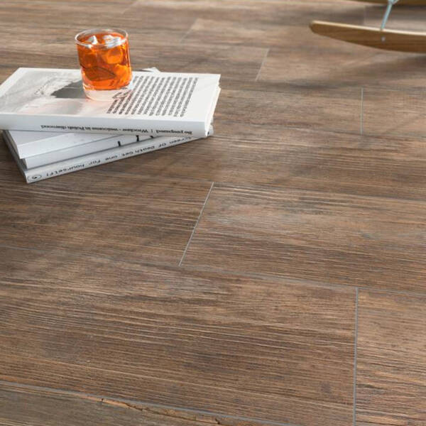 Керамограніт Cersanit Finwood Ochra 18,5x59,8 см - купити в