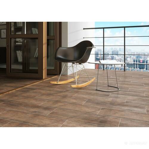 Керамограніт Cersanit Finwood Ochra 18,5x59,8 см, фото 2