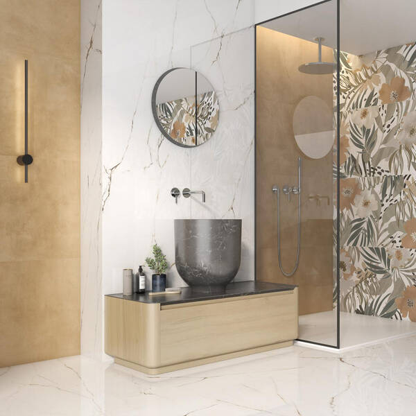 Керамограніт Pamesa Cr.Torano Dorado  (FAM052 / Compacglass) 120x280 см, фото 2
