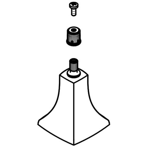 Накладка для ручки змішувача Hansgrohe Metropol Classic 92824000, фото 1