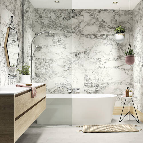 Керамограніт APE Volterra White Matt Rect 60x120 см, фото 2