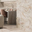 Керамограніт Azteca Decorado Lily Soft  Ivory 60x120 см, фото 2
