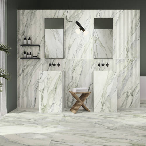 Керамогранит APE Arabescato Green Matt Rect 60x120 см, фото 3