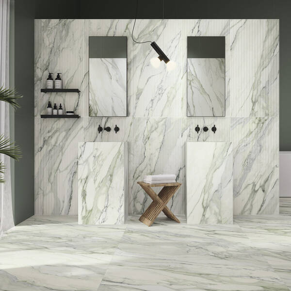 Керамогранит APE Arabescato Green Matt Rect 60x120 см, фото 3