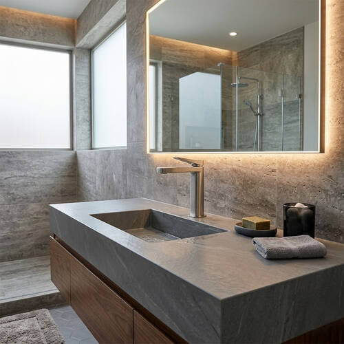 Смеситель для раковины Devit HB-GR5008BN цвет brushed nickel, фото 1