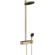 Душова система Hansgrohe Pulsify Showerpipe 260 2jet 24240140 з термостатом бронза матовий, фото 1