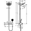 Душова система Hansgrohe Pulsify Showerpipe 260 2jet 24240140 з термостатом бронза матовий, фото 2
