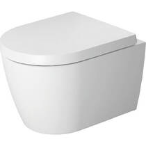 Унітаз підвісний Duravit ME by Starck 2530092000 безобідковий, білий глянець, фото №5
