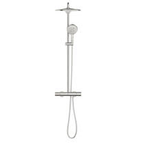 Душевая система Grohe Rainshower SmartActive 26836DC0 с термостатом, суперсталь, фото №2