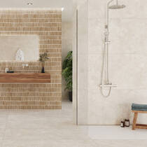 Керамогранит Almera Ceramica (Spain) P.E. Tivoli Almond Mt Rect 100x100 см, фото №3