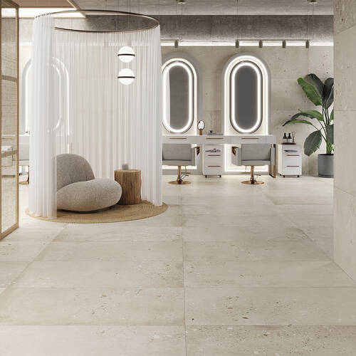 Керамограніт Alaplana Illusion Crema Mate Rect 60x120 см, фото 2