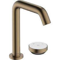 Змішувач для раковини Hansgrohe Tecturis S CoolStart 73353140 бронза матовий, фото №1