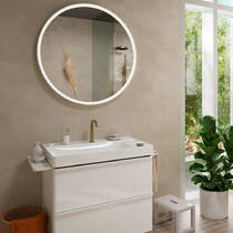 Змішувач для раковини Hansgrohe Tecturis S CoolStart 73353140 бронза матовий, фото №3