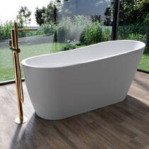 Ванна акриловая Cersanit Zen 167х72 см, с сифоном и хромированным донным клапаном click-clack, белый глянец, фото №5