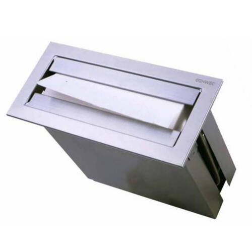 Тримач паперових рушників Genwec GW03 27 04 01  що вбудовується у стільницю, нержавіюча сталь, фото 2