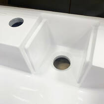 Раковина Adamant Washer New 59 см білий, на пральну машиину, фото №5