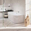 Ванна кварилова Villeroy&Boch Oberon 2.0 UBQ180OBR9CD00V-RW 180х80 см білий матовий, фото 10