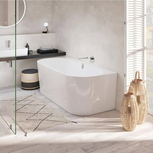 Ванна кварилова Villeroy&Boch Oberon 2.0 UBQ180OBR9CD00V-RW 180х80 см білий матовий, фото 10