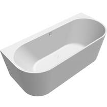 Ванна кварилова Villeroy&Boch Oberon 2.0 UBQ180OBR9CD00V-RW 180х80 см білий матовий, фото №3
