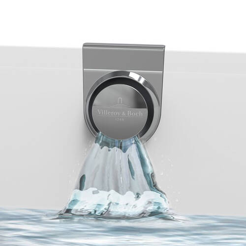 Ванна кварилова Villeroy&Boch Oberon 2.0 UBQ180OBR9CD00V-RW 180х80 см білий матовий, фото 7