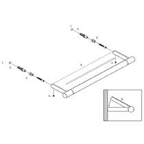 Полка металлическая Decor Walther Bar DA 0863860 35 см черный матовый, фото №2