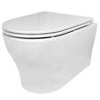 Унітаз підвісний Devit Fresh 3121121 безобідковий з кришкою soft close, Vortex Flush, фото 1