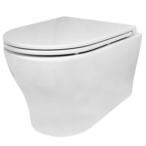 Унітаз підвісний Devit Fresh 3121121 безобідковий з кришкою soft close, Vortex Flush, фото 1