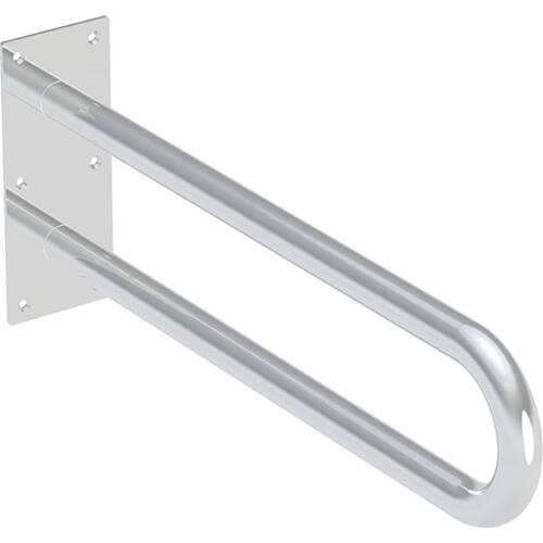 Поручень Kolo Lehnen Funktion L1054601 неподвижный 600 мм, нержавеющая сталь гладкая, фото 1