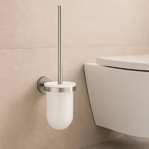 Щітка для унітазу Grohe Essentials 40374DC1 з тримачем, суперсталь, фото №1