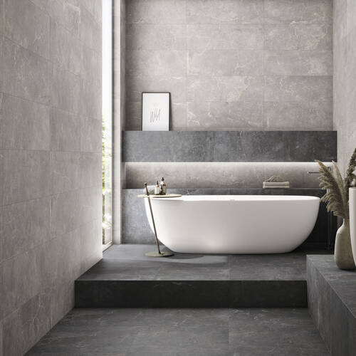 Керамограніт Baldocer Concept Grey Rectificado 60x120 см, фото 3