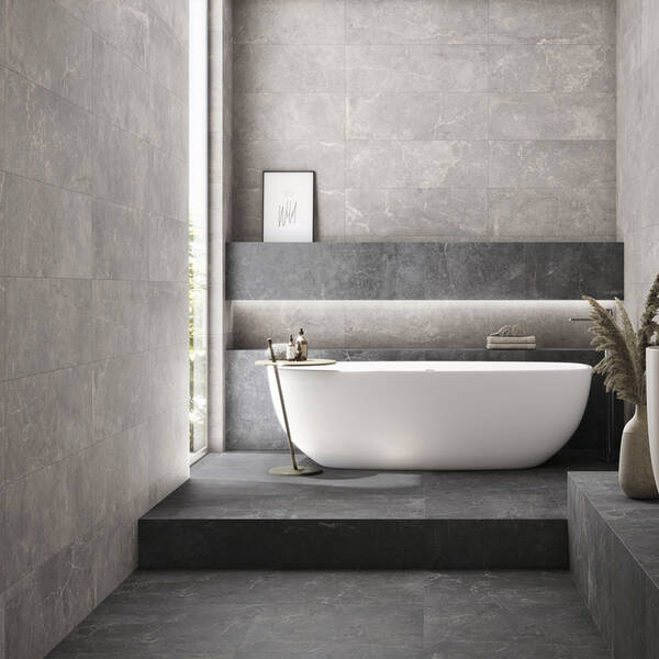 Керамограніт Baldocer Concept Grey Rectificado 60x120 см, фото 3