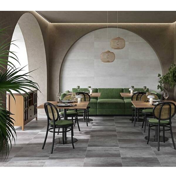 Керамограніт Cersanit Cassius Graphite Matt Rect 59,8x59,8 см, фото 2
