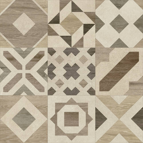 Керамограніт Baldocer Phuket Mix Ivory Rectificado 60x60 см, фото 3