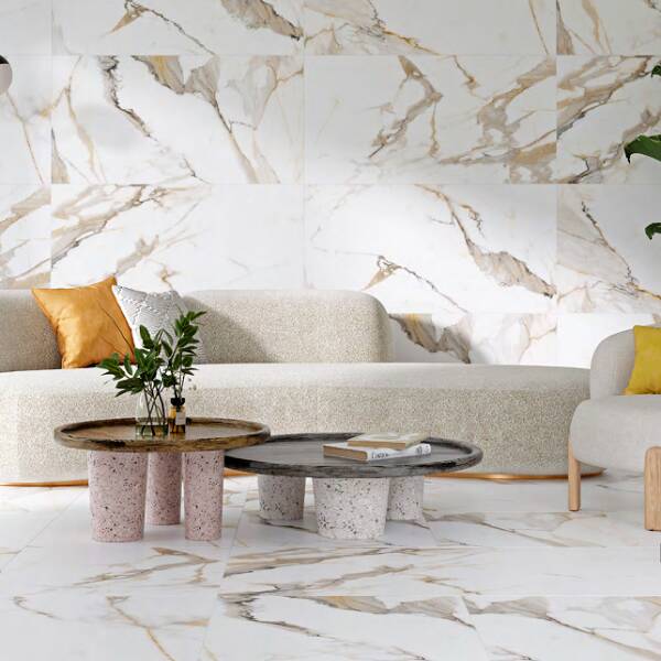 Керамограніт Cersanit Dorado White Satin Rect 59.8x119.8 см, фото 2