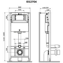Інсталяція для унітаза AM PM Pro I012704, фото №3