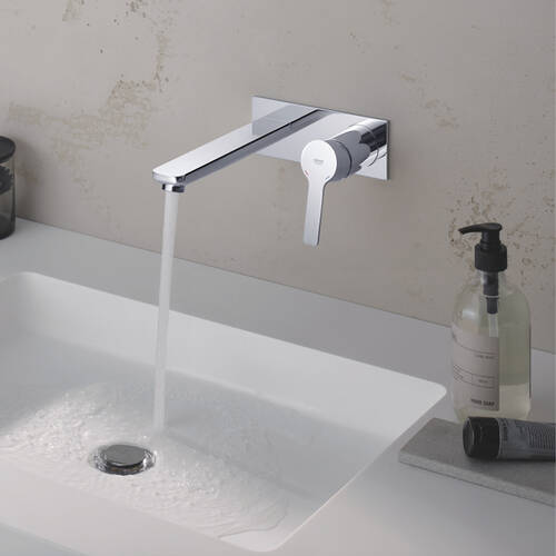 Змішувач прихованого монтажу для раковини Grohe Lineare 23444DC1 суперсталь, фото 3