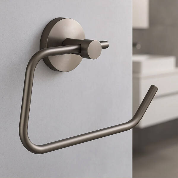 Держатель для туалетной бумаги Grohe Essentials 40689AL1 без крышки, графит темный матовый, фото 1