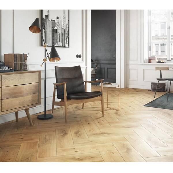 Керамограніт Cersanit Sandwood Brown 18,5x59,8 см, фото 2