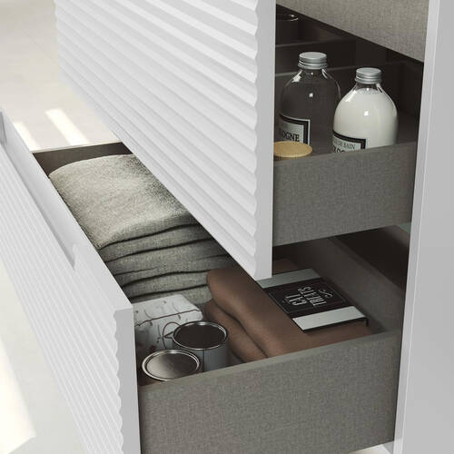 Тумба Devit Acqua 074817V 80 см з овальною раковиною, дерево, фото 4