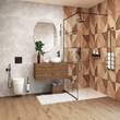 Плитка Ceramica Deseo Orfe Beige Decofon Rec. 40x120см, фото 2