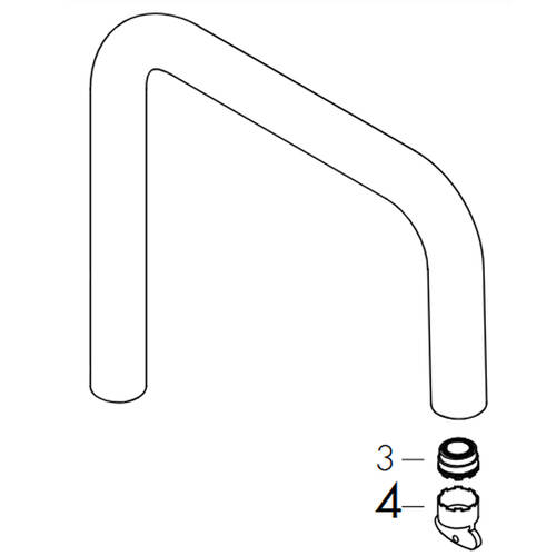 Распылитель ламинар Hansgrohe 93748000 M18,5x1, фото 2