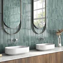 Керамограніт Pamesa Origin Feel Turquoise 7х28 см, фото №3