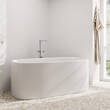 Змішувач для ванни Hansgrohe Tecturis E 73445000 підлоговий, хром, фото 3
