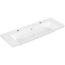Раковина Villeroy&Boch Subway 3.0 4A70D401 130 см белый глянец, фото №1