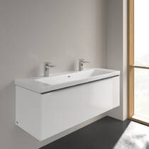 Раковина Villeroy&Boch Subway 3.0 4A70D401 130 см белый глянец, фото №7